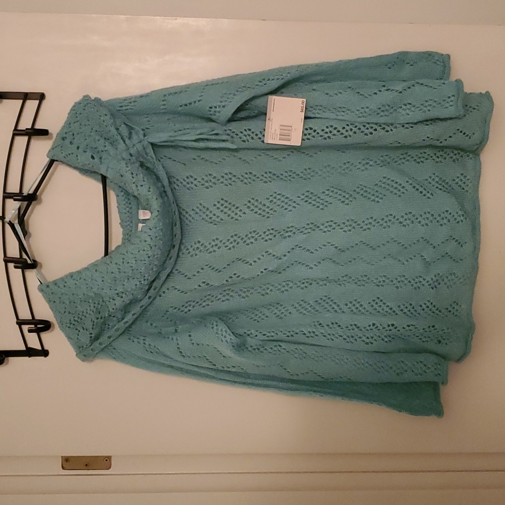 Mint green sweater
